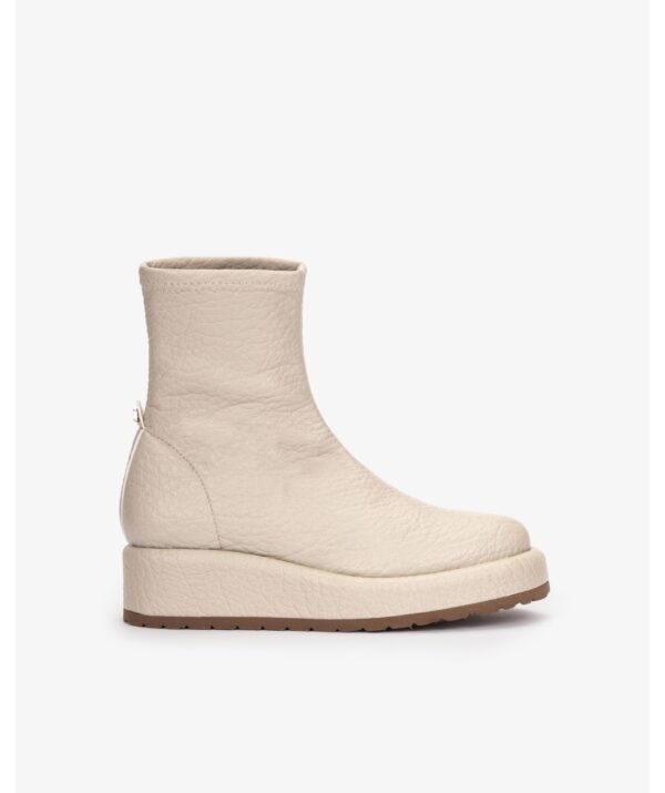 botines coreses beige