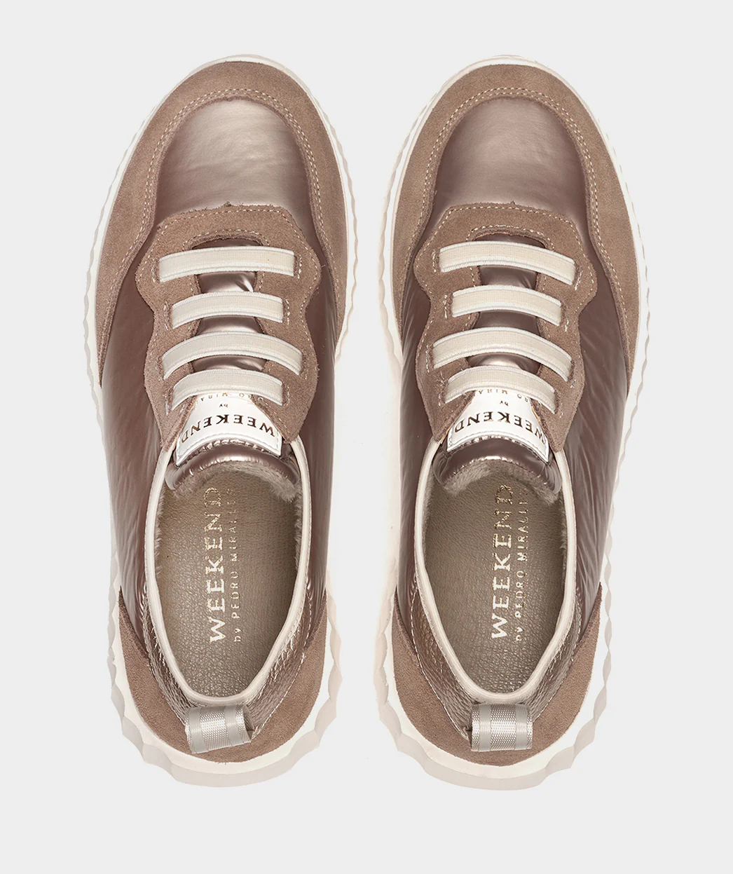 deportivas concordia metalizados