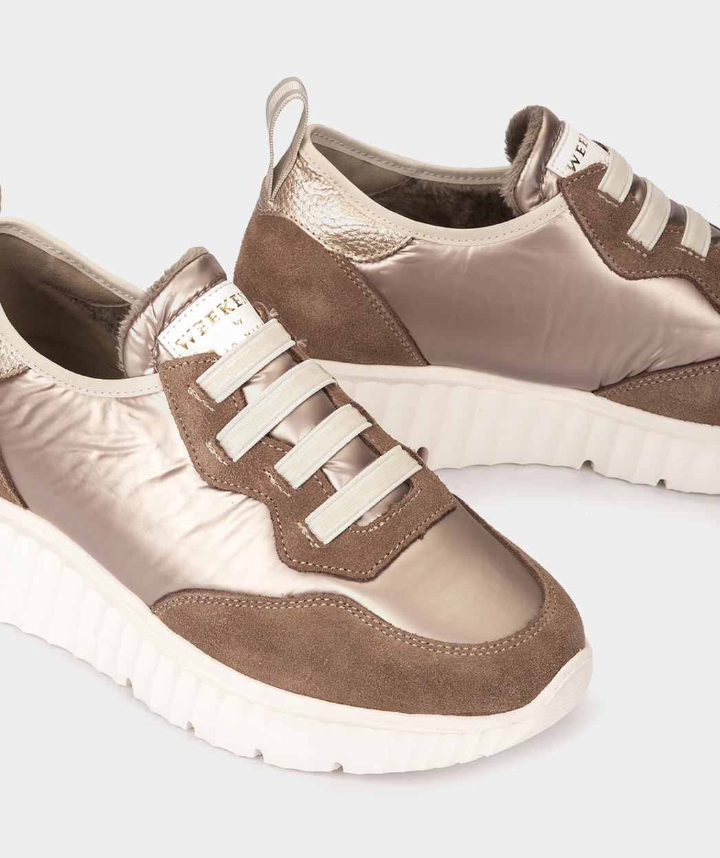 deportivas concordia metalizados