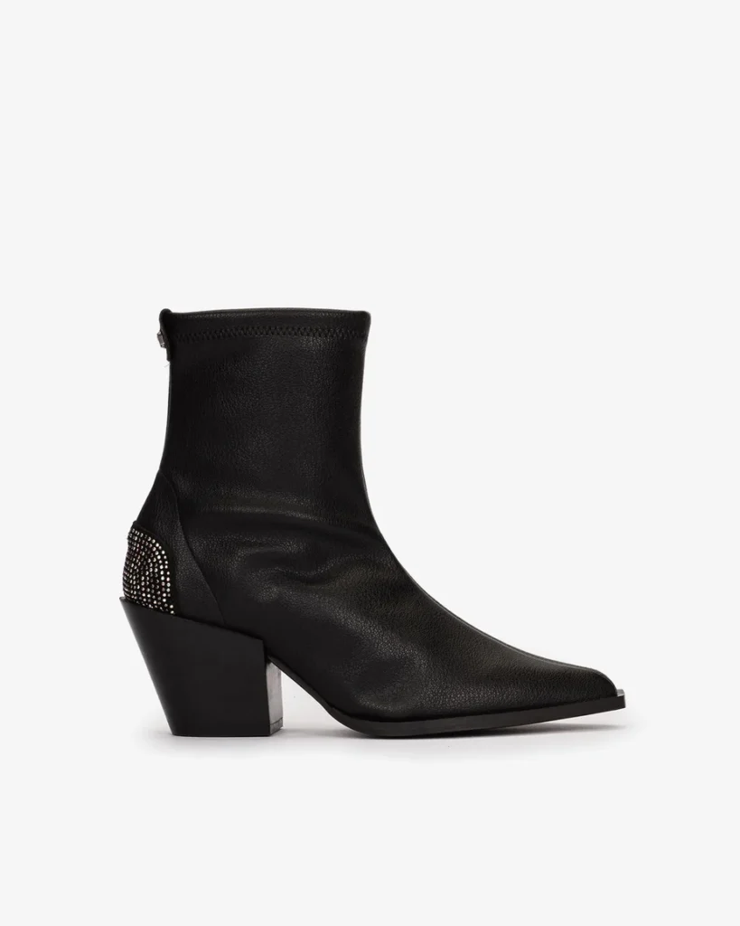botin navia negro