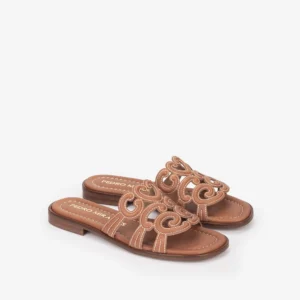 sandalias rufina marrones